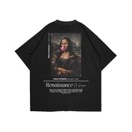 WRLDSTUDIOS_ T-Shirt MONALISA Black 20s