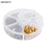 IESPOIR1T1 Crimp Cord Ends, Alloy 8 * 8 * 1.8cm Jewelry Finding Connectors, Practical Different Colo