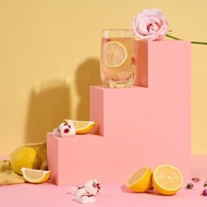 冰糖玫瑰檸檬茶磚 | 17gx12入/罐 | 婚禮小物 伴娘禮 女友禮 花茶
