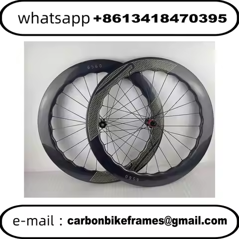 6560 700c Carbon Road Bike Wheels Bicycle Wheelset Black Color Rim/Disc Brake DT350/DT240/DT180 Hub 
