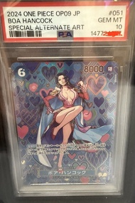 日版 海賊王 女帝 opcg sp op07-051 sr psa 10 cgc bgs