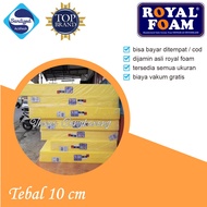 [Hanya Busa] Kasur Busa Royal Foam D 16 Tebal 10 cm Semua Ukuran / Royal Foam Original D16 / Kasur Busa Royal Murah Asli / 200x200 / 200x180 / 200x160 / 200x145 / 200x120 / 200x100 / 200x90 / 200x80