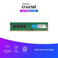 Crucial Udimm Memory for Desktop (4GB/8GB/16GB/32GB) DDR4-2666