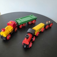 2 Brio Wooden Trains (Model 01)