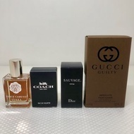 Dior Gucci Coach Vince Camuto Terra 曠野之心 罪愛絕對 時尚經典 香精 香水