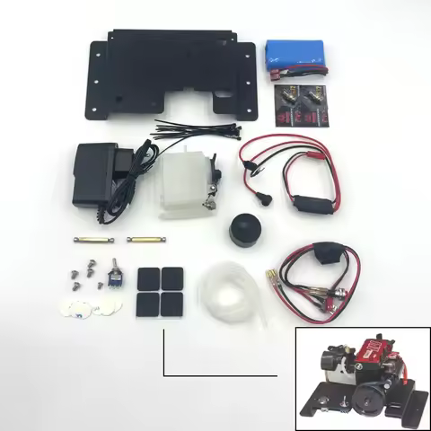 TOYAN FS L200AC 7cc Inline 2 Cylinder Model Engine Kit Manual Installation DIY Kit Base Accessories
