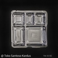 Kardus Karton ukuran 22 / KM Kardus Makan / Dos nasi / Kardus Nasi / Karton Box / Rice Box