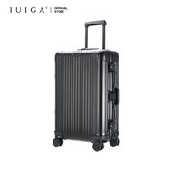 IUIGA Full Aluminium Luggage With Flap Compartment