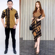 Batik Couple Modern - Batik Couple Pasangan Keluarga Terbaru - Baju Atasan Batik Sarimbit - Batik Ko