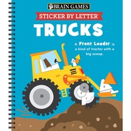 Brain Games-Straw by Letter: Trucks/Publications International Ltd [Sanmin Online Bookstore]