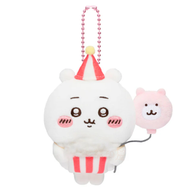 Chiikawa遊樂園系列吉伊卡哇毛公仔掛飾吊飾