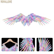 Royal Angel Wings Feather Devil Fairy Wings Costume Halloween Masquerade Props Wings