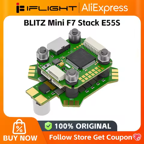 IFlight BLITZ Mini F7 Stack with BLITZ Mini F7 V1.2 Flight Controller / BLITZ Mini E55S 4-IN-1 2-6S 