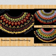 LOTUS SHOULDER / DAYAK TRADITIONAL CLOTHING SHOULDER DECORATIONS