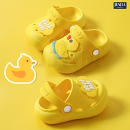 SG IN STOCK Cute Cartoon Kids Sandal Slip-on Boys Girls Slipper Toddler Baby Children Shoes Waterpro