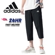 Seluar Pendek Lelaki Short Pants Men 7/8 Track Pant  Seluar Sukan  Running Pants Men Casual Plus Siz