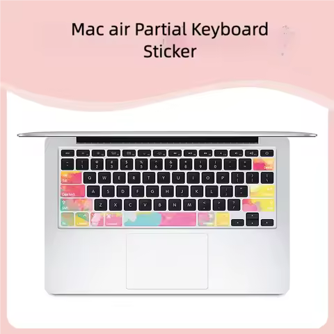 Best Seller MacBook Air 13 Keyboard Skin - Precision Fit 2020-2024 Models, Anti-Slip PVC Sticker Dec
