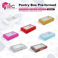 PASTRY BOX PRE-FORMED ( 6x9x1.5 / 6x9x2 / 6x9x3 ) (5 PCS)