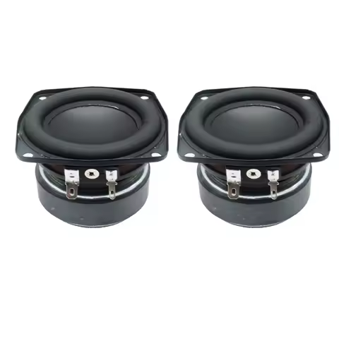 2Pcs/lot 3 Inch Subwoofer 4 Ohm 30W-35W Speaker Bass Audio Woofer Bluetooth DIY Bookshelf Speakers H