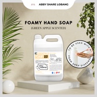 Foamy Hand Soap (Liquid to Foam Hand Soap) Green Apple Scented | Made in Singapore EC Essentials