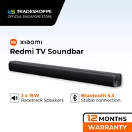 Xiaomi Redmi Mi TV SoundBar Speaker - Black (30W) Sound Bar Bluetooth 5.0 Wireless and Wired AUX Plu