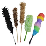 Real Feather Duster/Duster Cleaner Chicken Feather Dust Removal/Colorful Chicken Feather/Nylon Duste