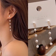 Retro Earrings Beaded Earrings Simplicity Earrings Pearl Tassel Earrings Wedding Party Jewelry