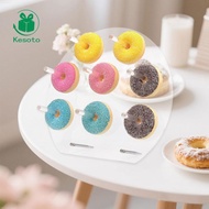 Kesoto Acrylic Donut Display Stand, Donut Holder, Easy to Clean, for Home Use