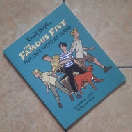 Imported Comic Enid Blyton The Famous Five On A Treasure Island Graphic English Novel Full Color Ori