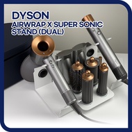 [HAEAN] New Dyson Airwrap+Super Sonic Dryer Dual Stand white/metal gray color (6cells)