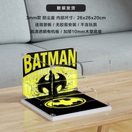 POPMART DC Batman 85th Anniversary Series Acrylic Display Case Blind Box Storage Organizer Desk Orga