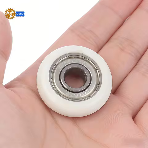 4/10/20/50/100Pcs 625 ZZ 4x13.6x5 8x38x10 POM Nylon Round Type Roller Wheel POM Wrapped 625ZZ Bearin