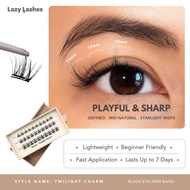Dinner Twilight Charm Lazy Lashes (Press-On Lash Clusters)