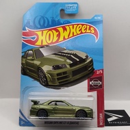 HotWheels Nissan Skyline GTR R34 US card