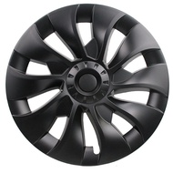 Model 3 Wheel Cover 18 Inch, Hub Cap Full Cover Replacement Accessories for Model 3 - Matte Black