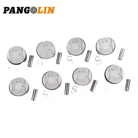 8pcs Pistons Rings Set Φ93mm For Porsche Cayenne Turbo S 955 9PA M48.50 M4850 4.5L V8 948 103 031 34