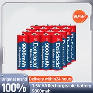 Dolidada 100% original new AA rechargeable battery 1.5v 9800mAh