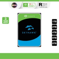 Seagate SkyHawk / Skyhawk AI Video Hard Drives 3.5" SATA Surveillance CCTV Hard Disk (1TB/2TB/4TB/6T