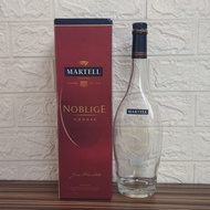 1 Liter Used Martell Noblige Bottle