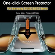 Samsung Galaxy S24 S23 Ultra/S22 Ultra Screen Protector One-click installation Tempered Glass Film F