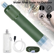 Mini Portable water Filter∏♗1Pc Outdoor Water Filter Straw Water Filtration System Water Purifier For Lightweight Compac