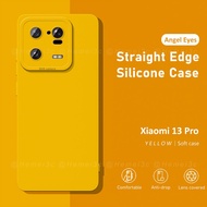 Xiaomi Mi 13 Xiaomi13 Pro Lite 5G Casing Square Side Soft TPU Phone Case Cover