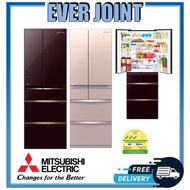 Mitsubishi MR-WX52G || MR-WX52G-F-P || MR-WX52G-BR-P [417L] 6-Door Made In Japan Fridge