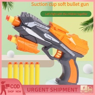 【COD24-hour delivery】NERF Soft Bullet Gun 2-piece children's toy gun and soft bullet