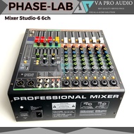 Mixer audio analog phaselab studio 6 ch