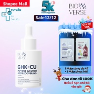 Bioverse Serum Copper Peptides Healthy Horn Booster GHK-Cu Peptides & Ectoin Deep Recovering Serum 3