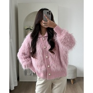 PAYUBGT - Misha Women's Fur Jacket, Fur Outer Jacket, Women's Top