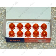 KOITO 1870A 12V-WY21W T20 WX3x16d Large Plug Light Bulb 1 Leg Yellow-Orange-Amber-Yellow