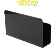 WITAKEY Envelope Mail Sorter, 17.5 X 5.5 X 10cm Different Colors Acrylic Mail Holder, Durable Acryli