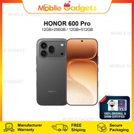 [READY STOCK] HONOR 600 5G / HONOR 600 Pro 5G (12GB+256GB/512GB) | Orignal Malaysia New Set